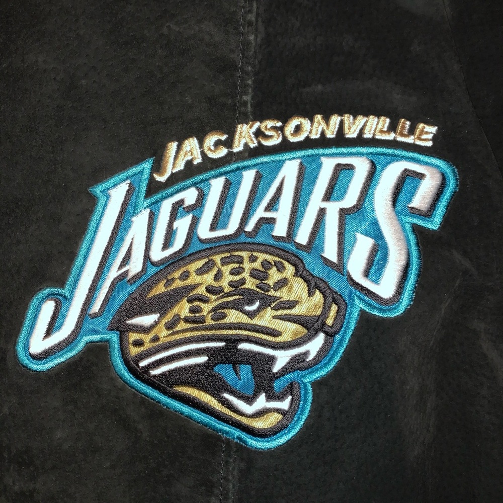 Vintage Jacksonville Jaguars Suede Jacket - Picture 3 of 5